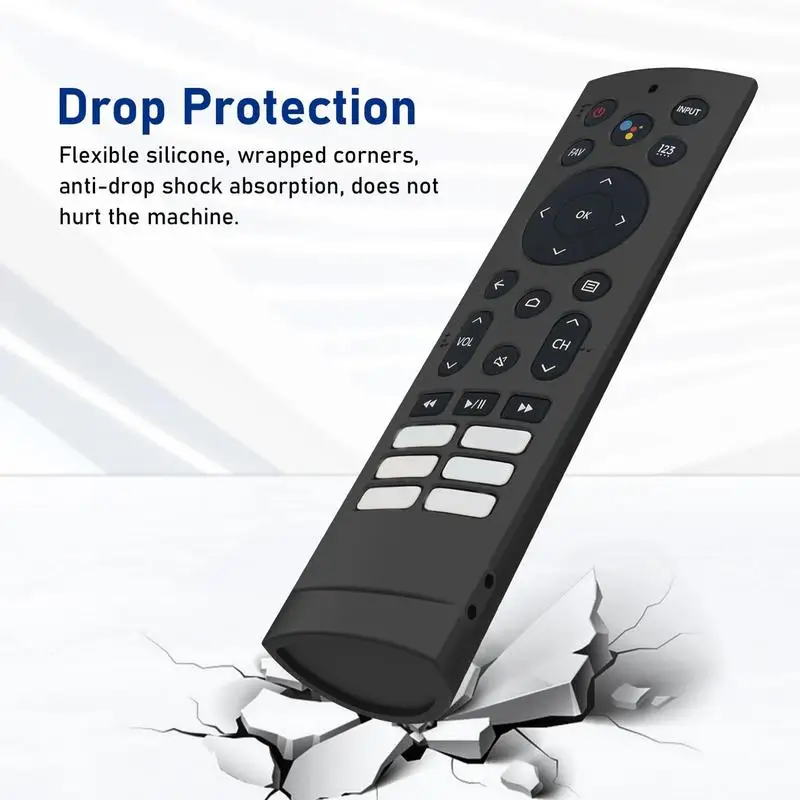 Durable Remote Control Silicone Protective Cover For Hisense ERF3F80H ZDB1210320 Remote Controller Shockproof Protective Case