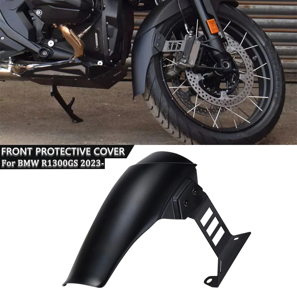 

Motorcycle Accessories Front Wheel Fender Extender For BMW R1300GS R 1300 GS 2023 2024 ABS Hugger Splash Mudguard Guard