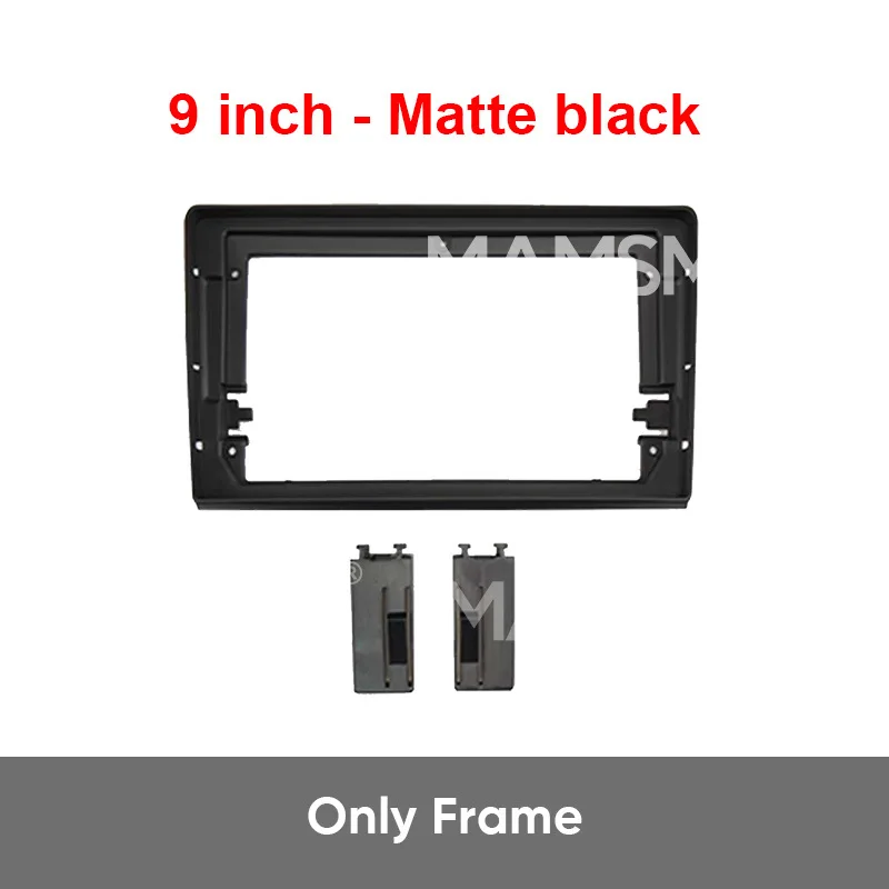 MAMSM For FIAT BRAVO 2006 9 Inch Car Fascia Radio Panel Dash Kit Install Facia Adapter Plate Console Bezel Trim Cover Frame