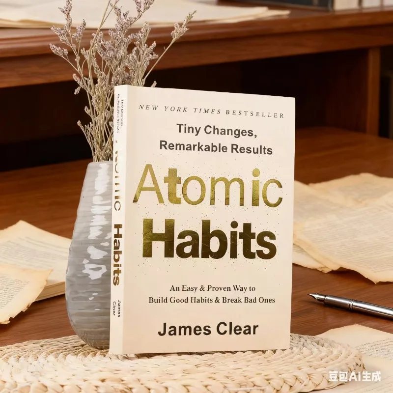 من تأليف جيمس، طريقة سهلة ومثبتة لبناء عادات جيدة وكسر سيئة، كتب التحسين الذاتي للإدارة الذاتية، العادات الذرية