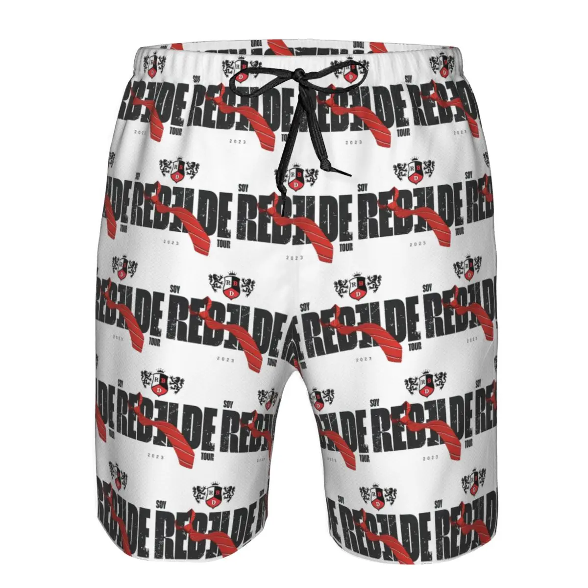 

RBD Rebelde Mexican Trunks Beach Board Shorts Casual Quick Dry Swimming Summer Men Pants