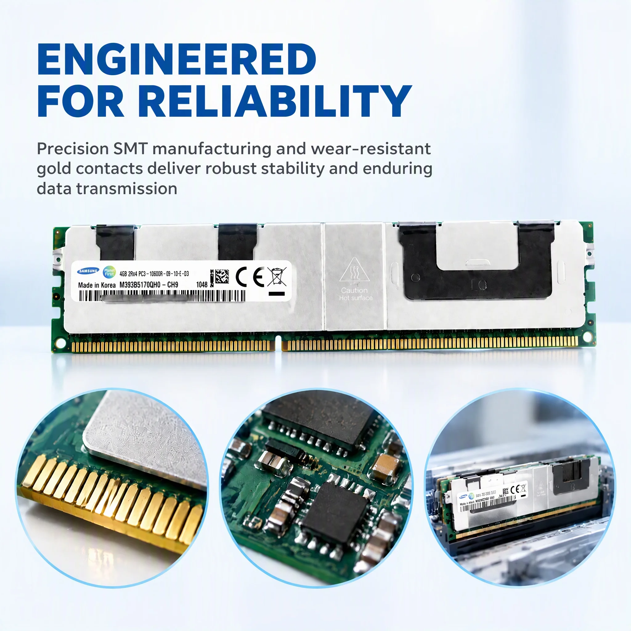 Samsung DDR3 LRDIMM ECC Server RAM 4GB 8GB 16GB 1333 1600 1866MHz PC3-10600L/12800L/14900L 240PIN Memory X79 E5 Workstation