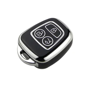 適用於標緻106 107 206 207 306 307 406 407 雪鐵龍C1 C4的TPU智慧遙控鑰匙殼保護套配件 8 最佳銷售 標緻307鑰匙包 - №1