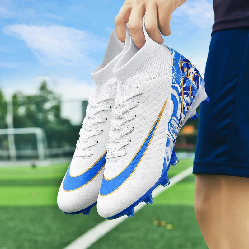 Children Soccer Shoes Men Original Football Shoes Indoor Professional Football Field Boots Society Cleats TF/AG Sneaker Non Slip