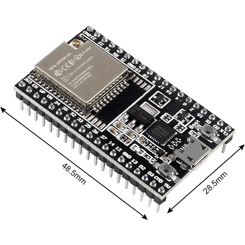 ESP32-DevKitC core board ESP32 development board 38Pin WIFI+Bluetooth-compatible IoT NodeMCU-32 ESP32-WROOM-32D ESP32-WROOM-32U