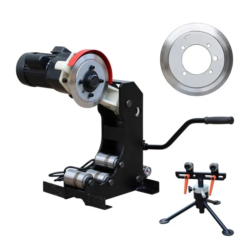 Electric hydraulic pipe cutting machine, no spark cold cutting DN50-300
