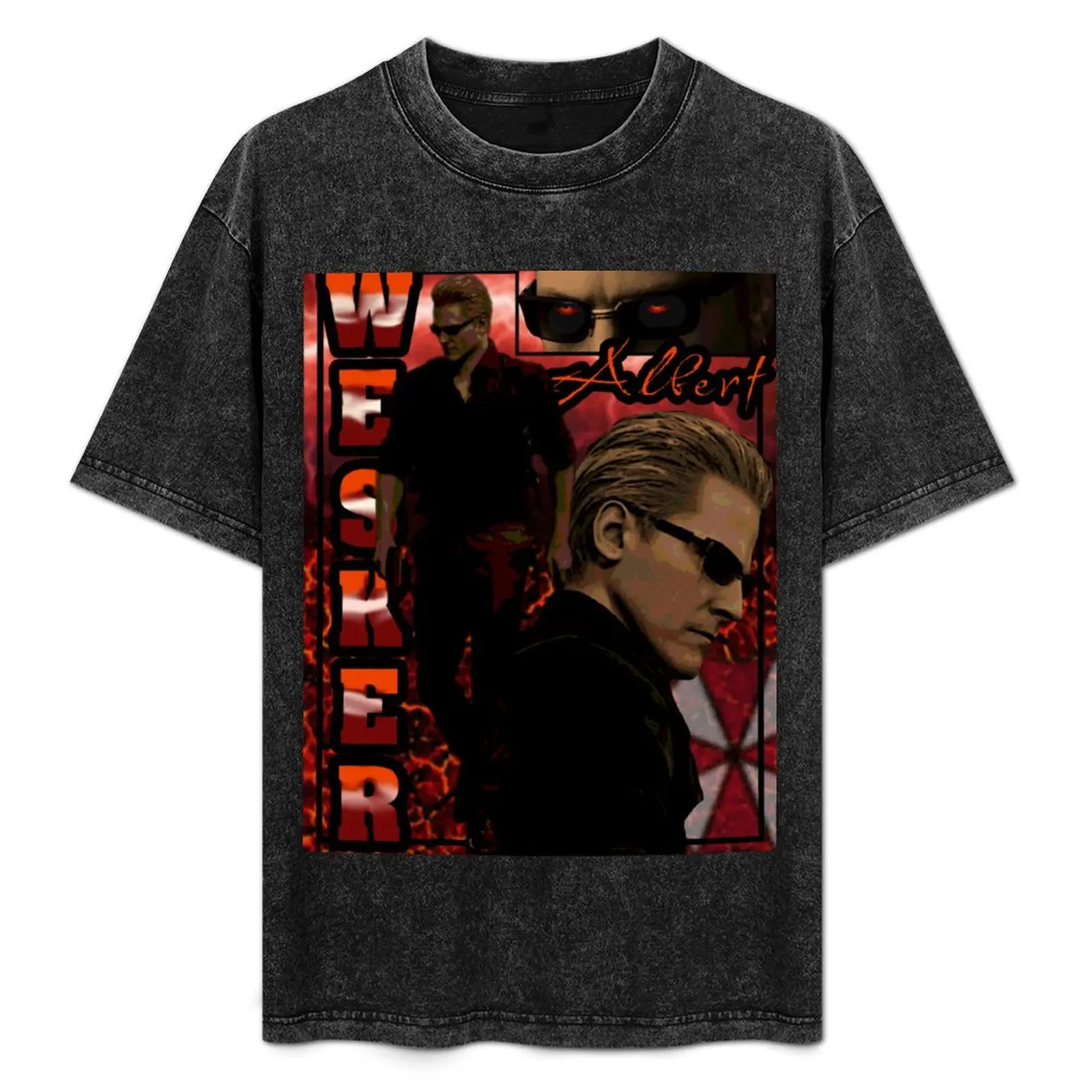 

Albert Wesker 90s Graphic Tee T-Shirt Active Wear Sports T-Shirt for Men
