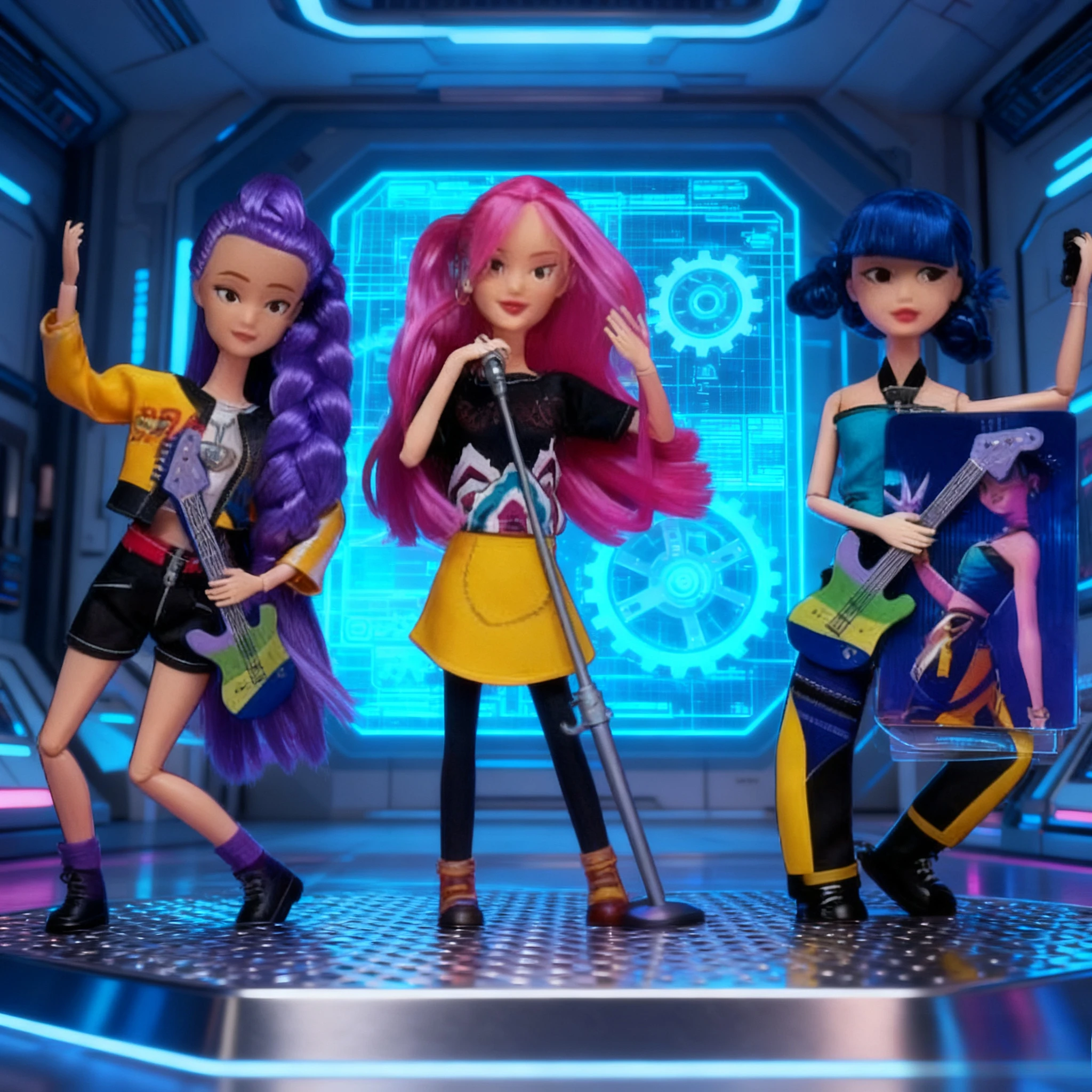 2025 جديد أنيمي KPop شيطان الصيادين دمية لعبة من الفينيل رومي ميرا زوي شخصية قناع الفينيل تمثال هدية عيد ميلاد مروحة نادي الفتيات الهدايا #1