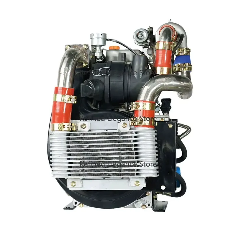 Air‑cooled Four‑stroke Power Generating Unit 18KW For Household And Construction Site Power Supply