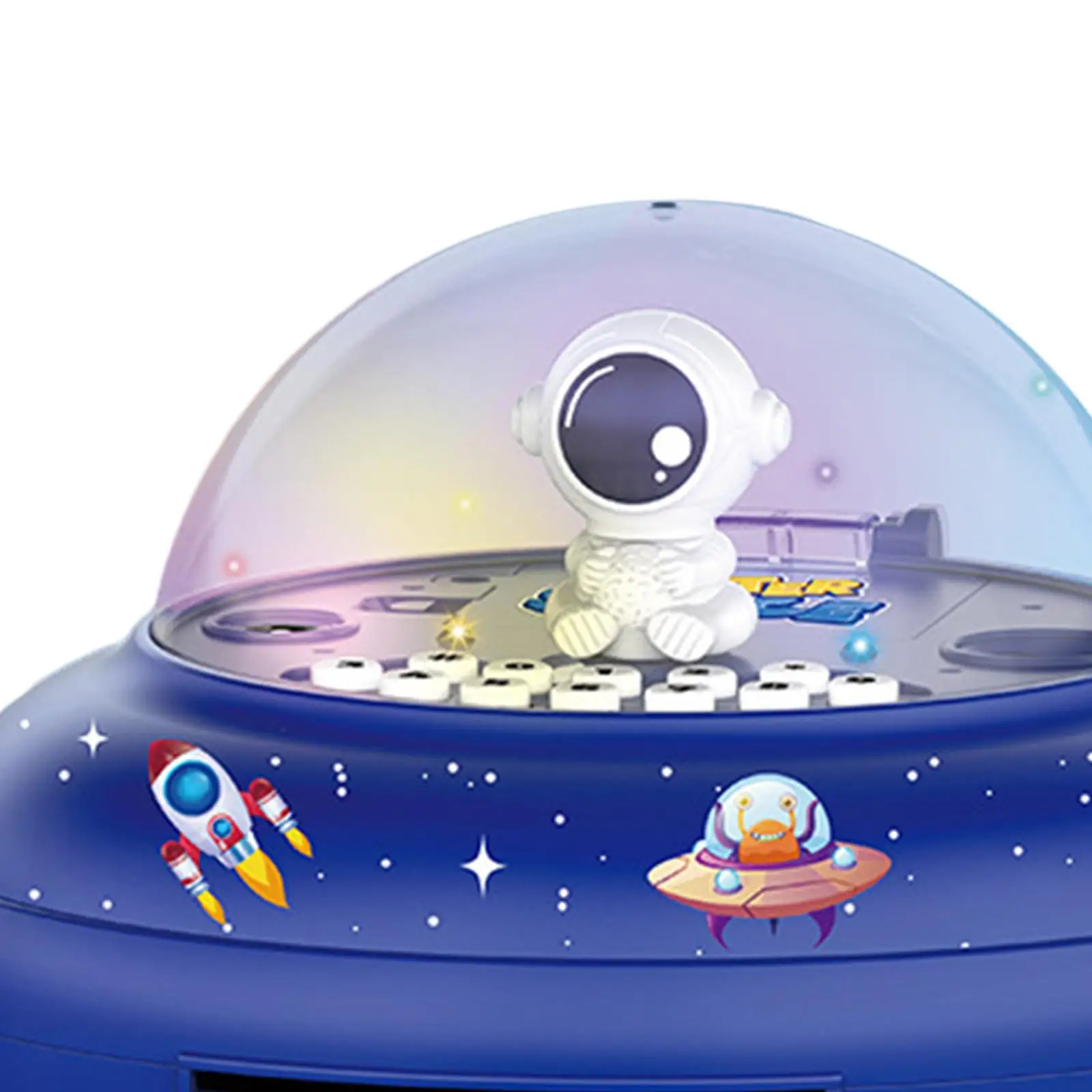 Space Ship Kids Toys Toys Christmas Gifts Coin Bank Money Saving Box for Boys Girls Kids Age 6-12