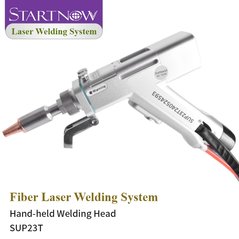 Startnow Laser Welding System With Auto-Wire Feeder Controller Driver Handheld Laser Welder Head QBH For Fiber Welding Machine