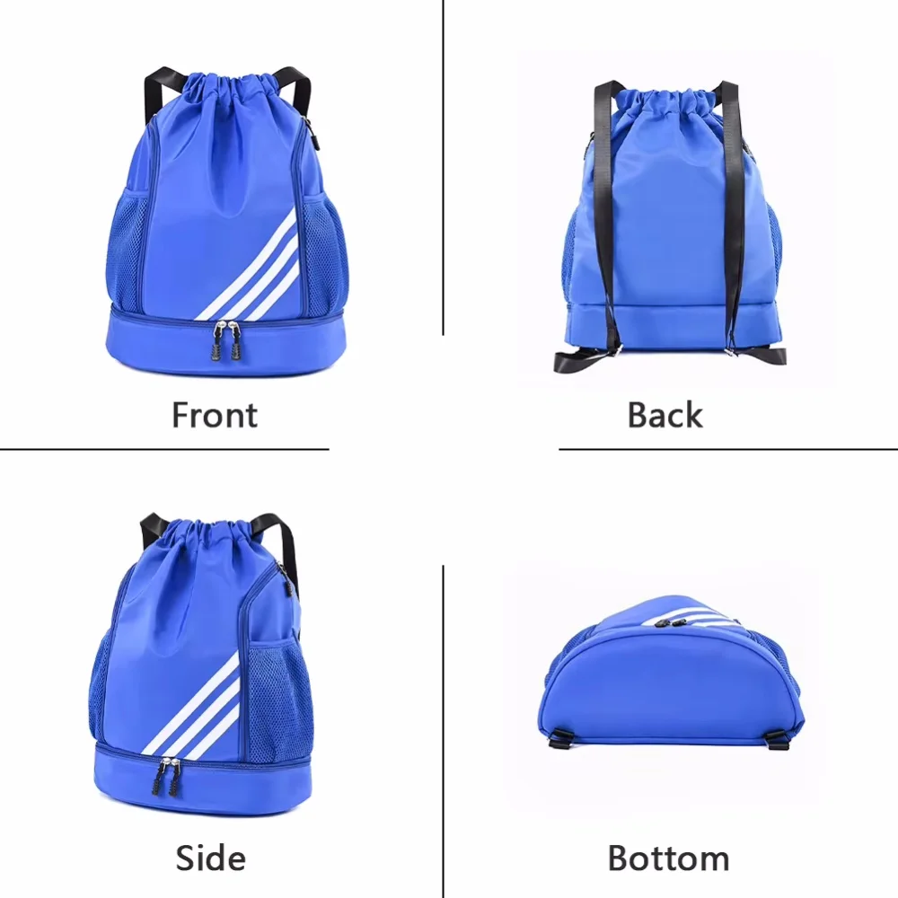 Waterproof Fitness Bag Lightweight Climbing Backpack Outdoor Large Capacity Sports Bag Multi-functional Drawstring Shoulder Bag