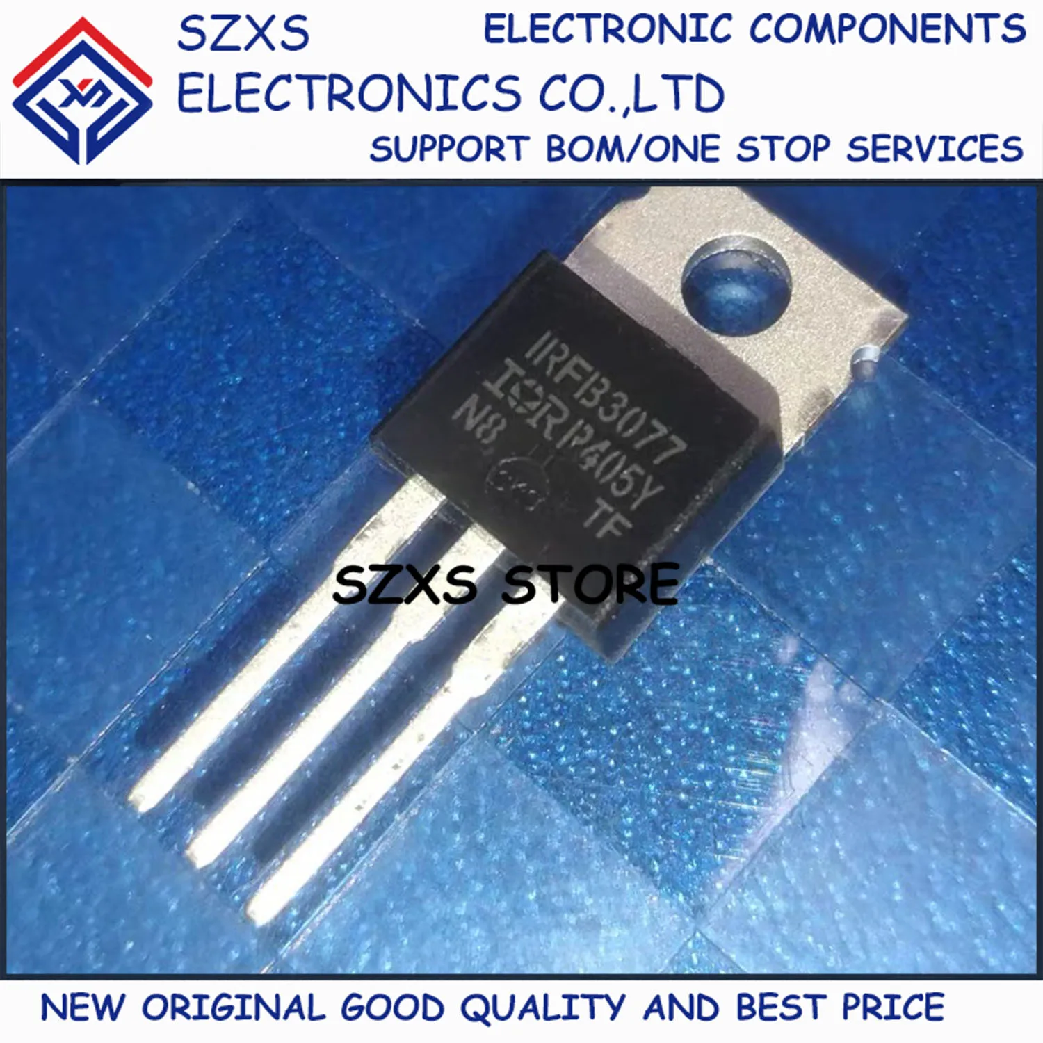 New Original 10Pcs IRFB3077PBF IRFB3077 TO-220 75V 210A MOSFET Field Effect Transistor In Stock Good Quality