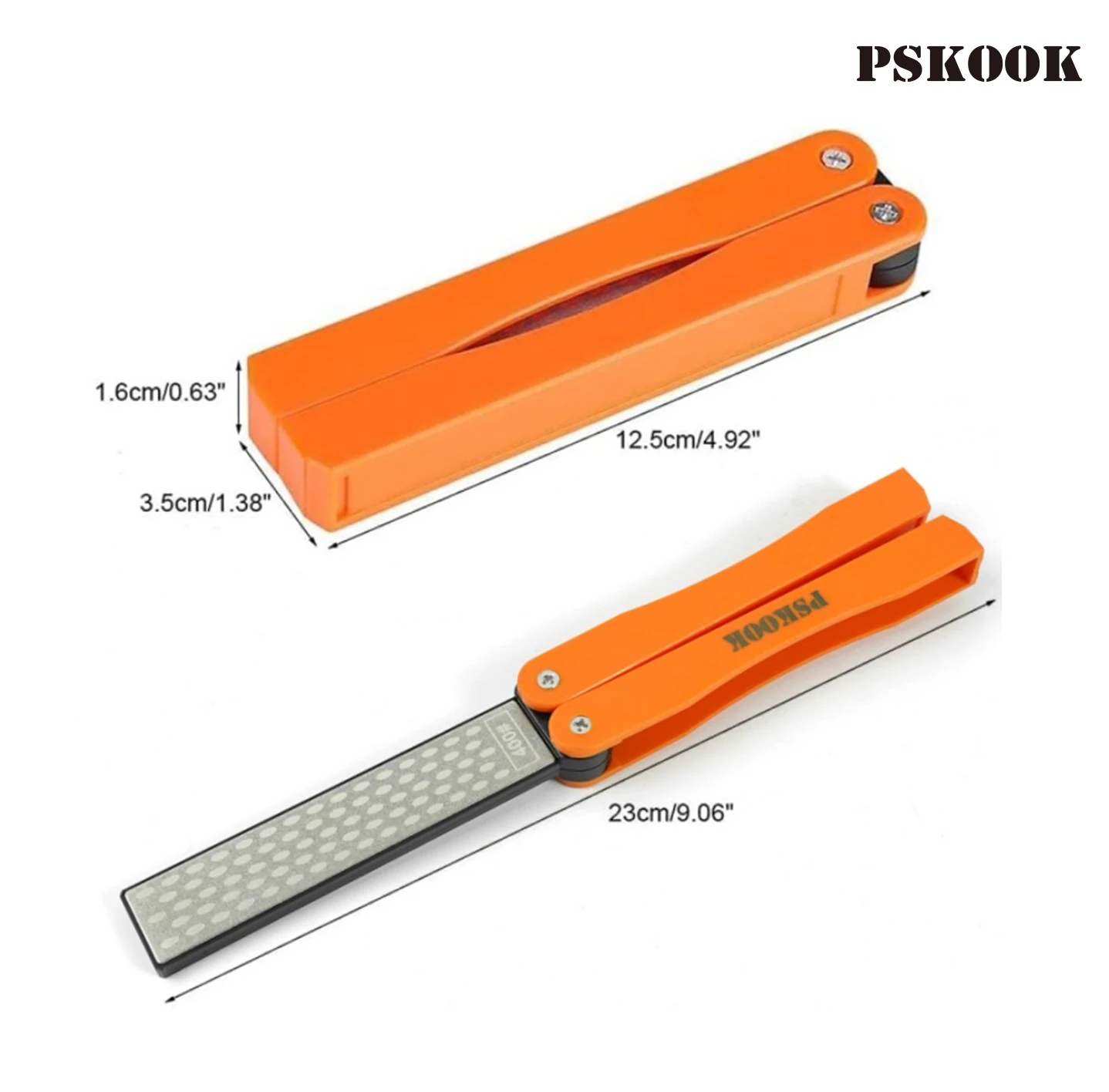 400# Pocket Knife Sharpener, Double-sided Outdoor Whetstone Diamond Knife For Sharpening Stone Kitchen Tool