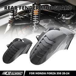 Rear Fender For Honda Forza 350 2020-2023 Motorcycle Mudguard Mud Flap Splash Guard Tire Hugger Protector