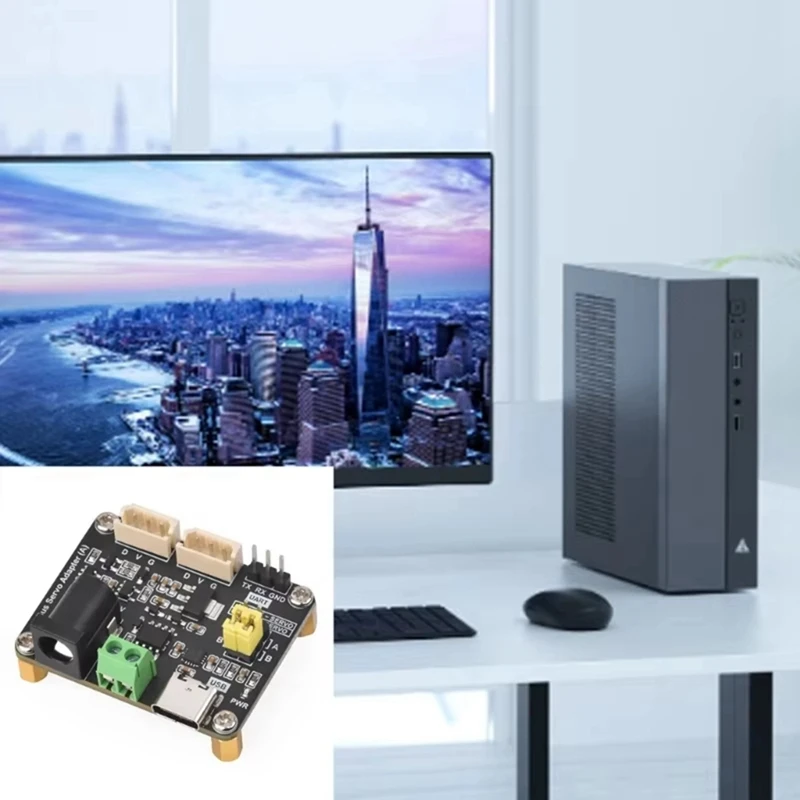 A95I-для Raspberry Pi серийная шина сервоадаптер встроенная плата управления блоком питания для UART ESP32/для Arduino