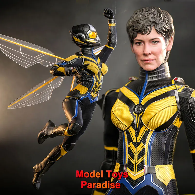 

HOTTOYS MMS691 1/6 Женщина солдат the Wasp супер герой евангелин Лилли полный комплект 12 дюймов Коллекционная экшн-фигурка модель