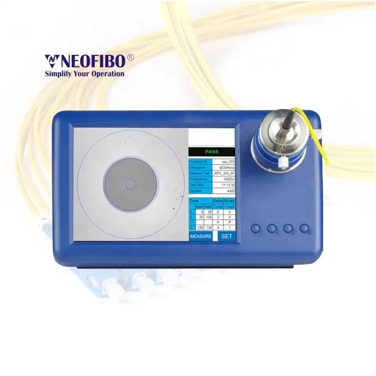 Neofibo AC400 AutoCheck integrated fiber endface inspector optical fiber endface microscope inspector