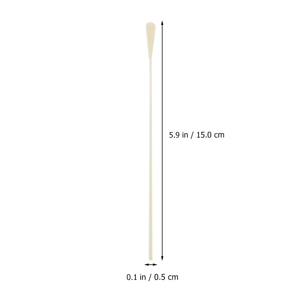 10 قطعة مسحات الحلق القابل للتصرف أطراف متدفقة مصممة خصيصًا للاستخدام في المستشفى سهلة الحمل مسحات متدفقة مسحة الحلق المتدفقة #2