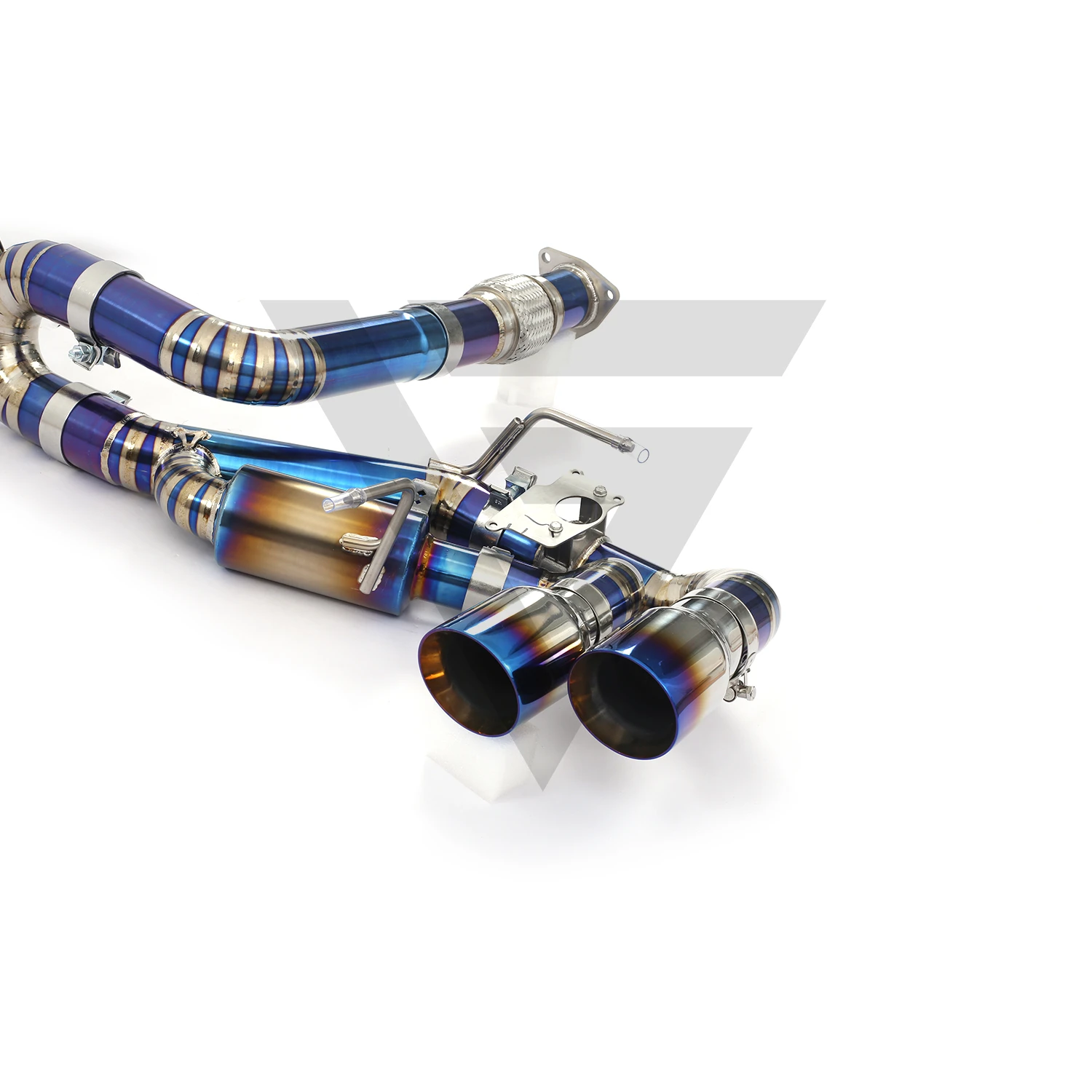 

ECCF Sporty Titanium Valved Catback Exhaust For Chevrolet Corvette C8 Z51 6.2L Performance Upgrade Easy Installation