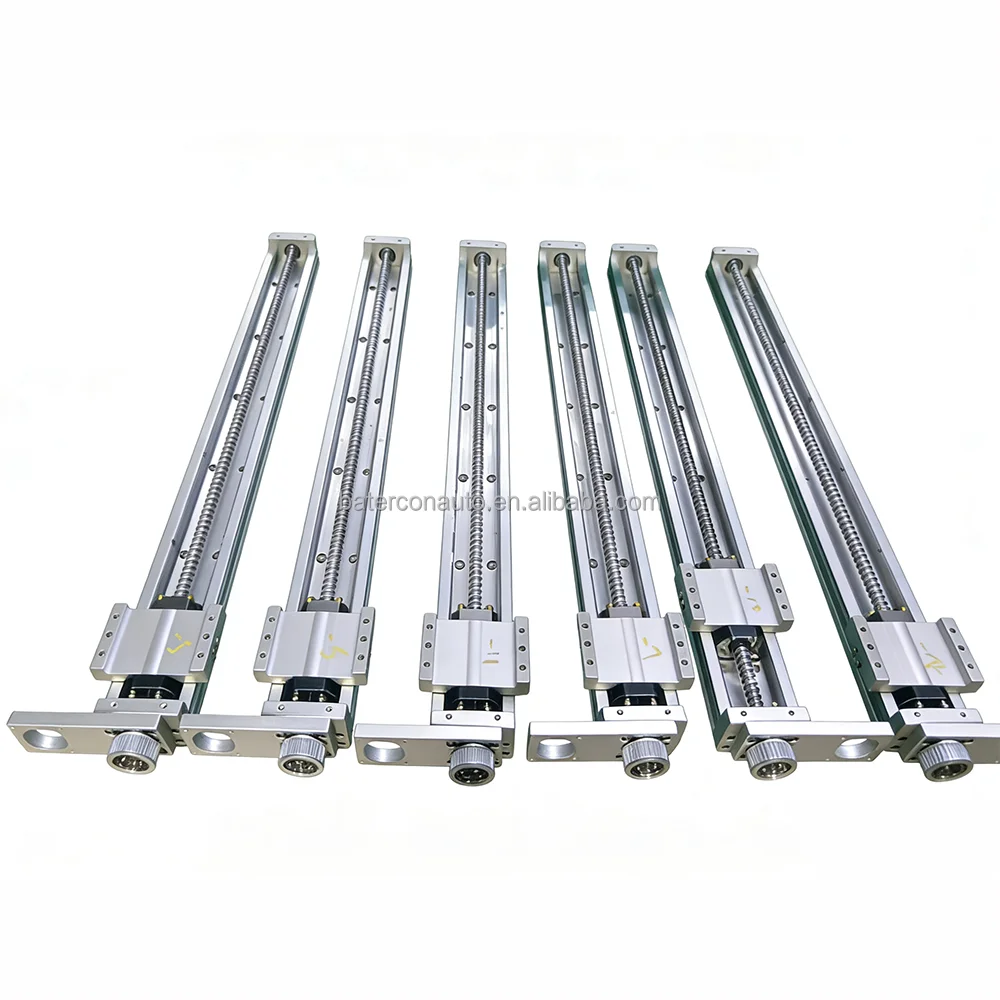 Linear Robot Fully Enclosed Sliding Table Customizable Linear Guides High Precision Ball Screw Linear Module Bearing Motor