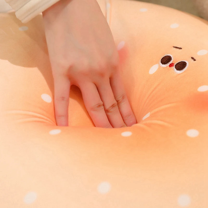Creative Cookies Bread Plush Seat Cushion Soft Food Pillows Stuffed Doll Toys Girl Birthday Room Decor New Year Gift