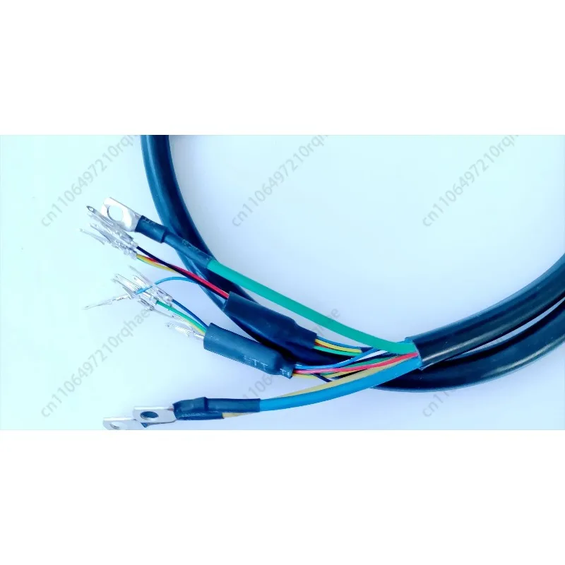 

Высококачественный кабель для электронного велосипеда мощностью 3000 Вт — 9 AWG, 6 мм2, 3-фазный и двойной провод датчика Холла 6x2