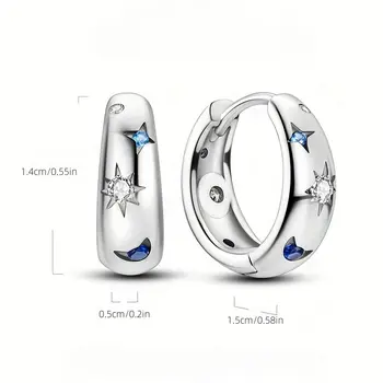 10 best sales Pandora 925 originale Aretes - №3