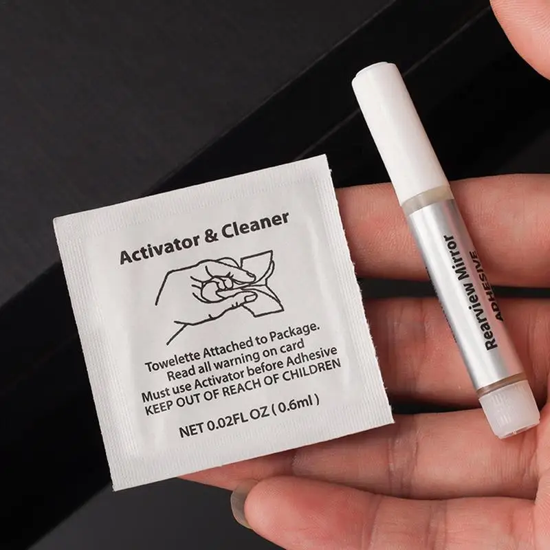 Rearview Mirrors Adhesive Mirrors Glue Construction Adhesive Long-Lasting Extra Strong Adhesive Inside Mirrors Glue For Glass