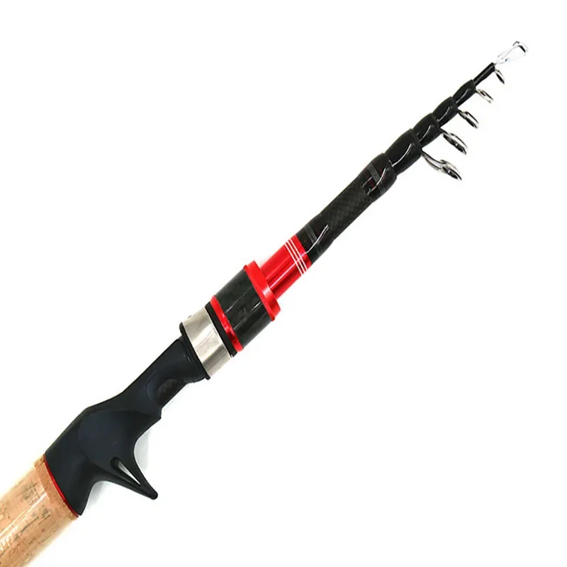 Mavllos Ultralight Rock Fishing Casting Rod M Hardness 2.1M 2.4M 2.7M Lure Weight 3/8-4/3oz Carbon Fishing Telescopic Rod