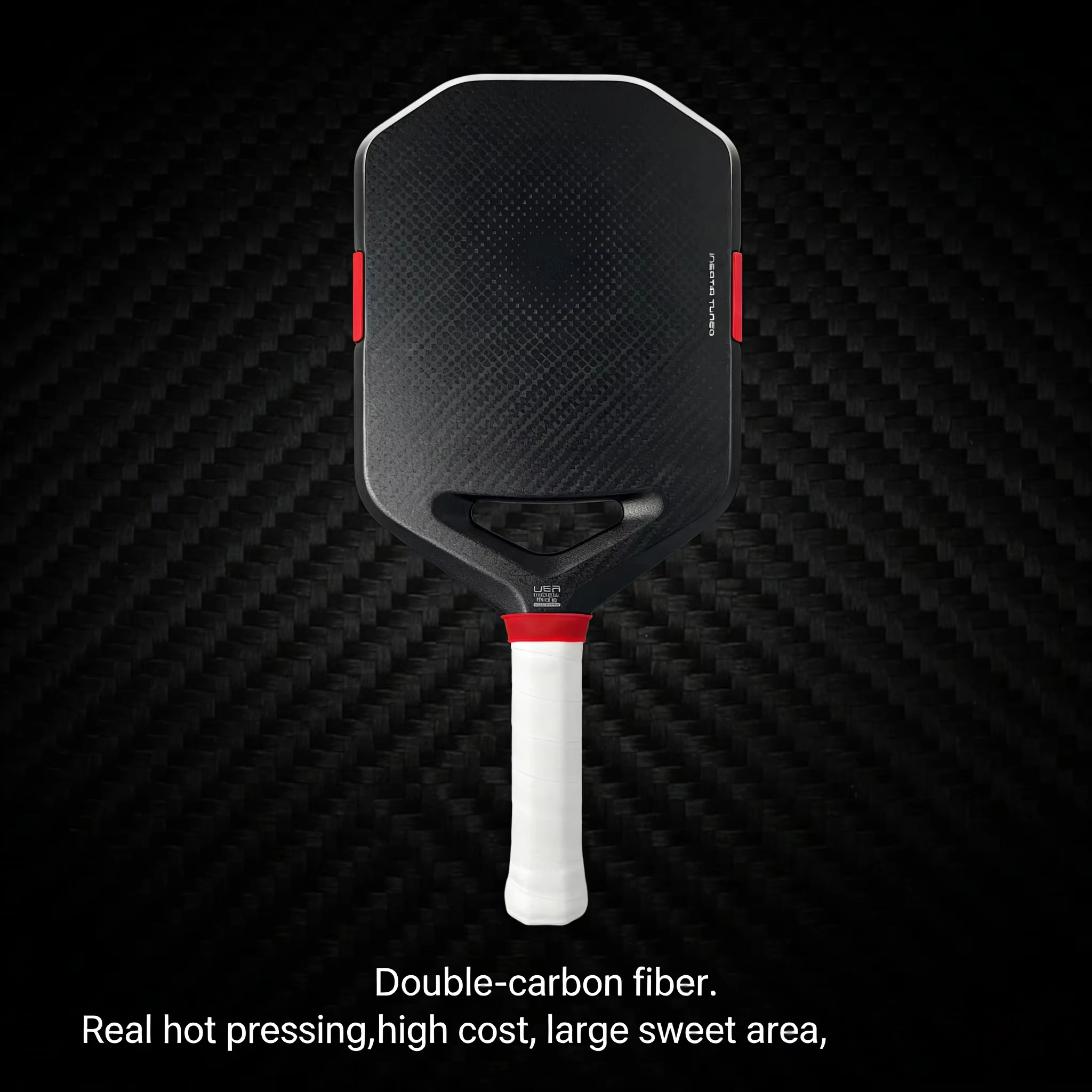 New Pickleball Paddle 3K Hybrid Carbon Fiber Face EPP Foam Core TPU Power Ring Aerodynamic Hollow Design Lightweight for Enhance