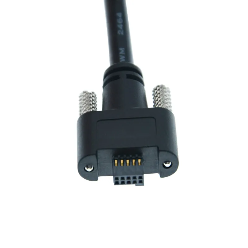 Industrial Camera Power I/O Trigger Cable Samtec Connector for Teledyne Dalsa Genie Nano Machine Vision Camera Flying Leads