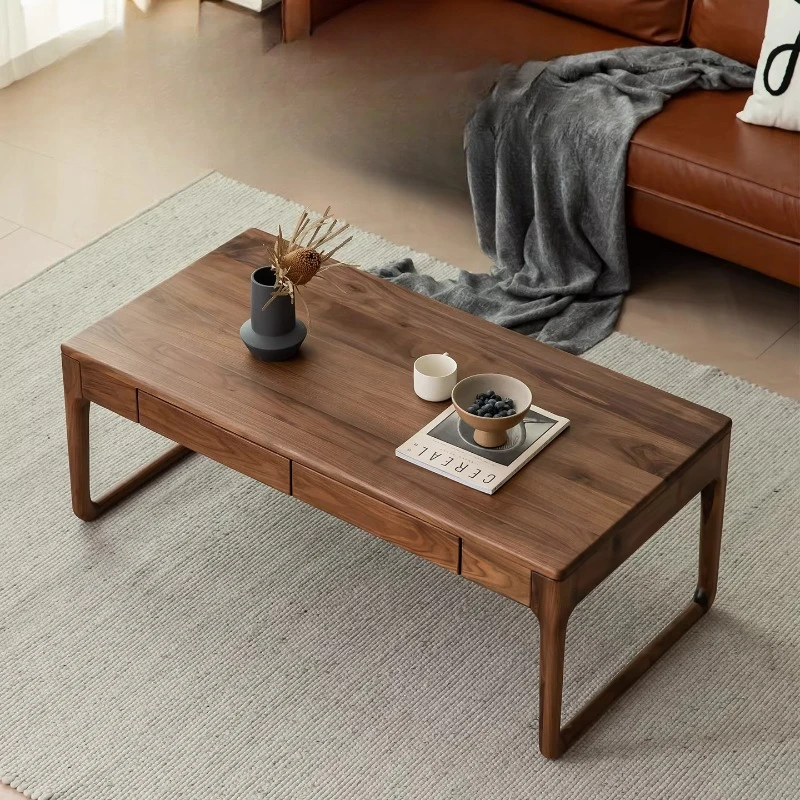 

Журнальные столики в скандинавском стиле для гостиной, хранения в семье, современные журнальные столики в стиле ретро, многофункциональная деревянная мебель ChaJi MH40CJ