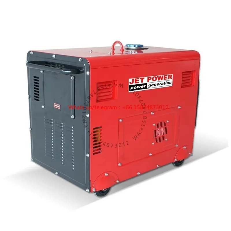 

Super Silent 5kva 6kva 7kva 8kva 9kva 10kva Portable Electric die sel Generator 50Hz/60Hz