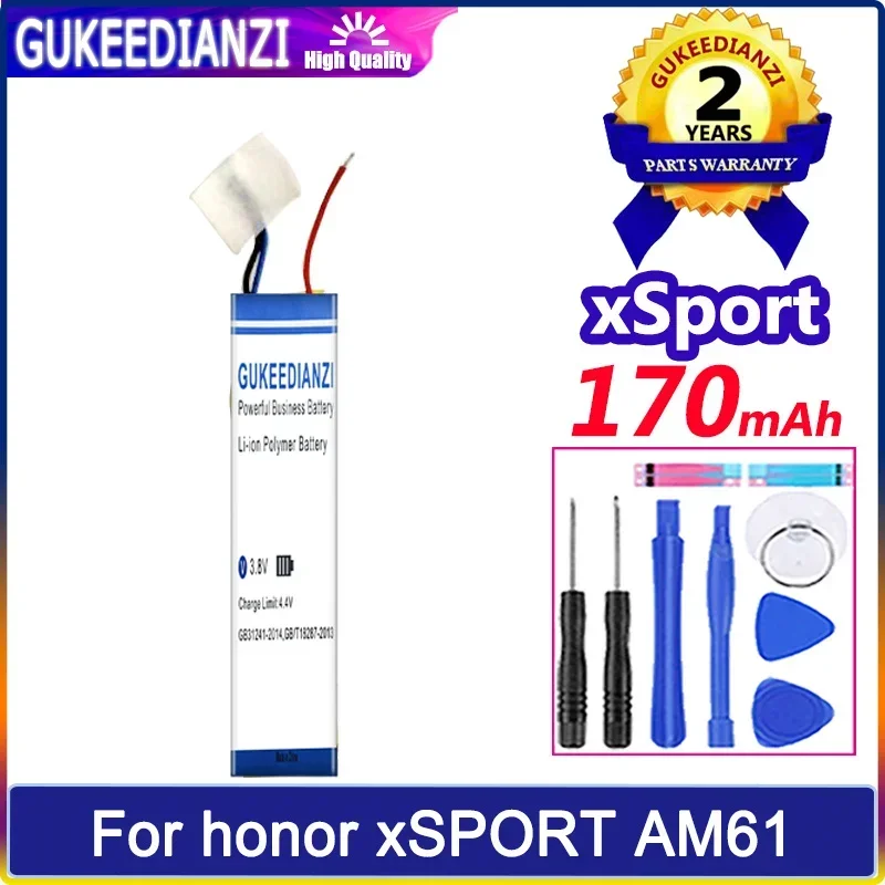 GUKEEDIANZI Battery AHB74370PO 170mAh For huawei honor xSPORT AM61 Bluetooth Earphone Batteries