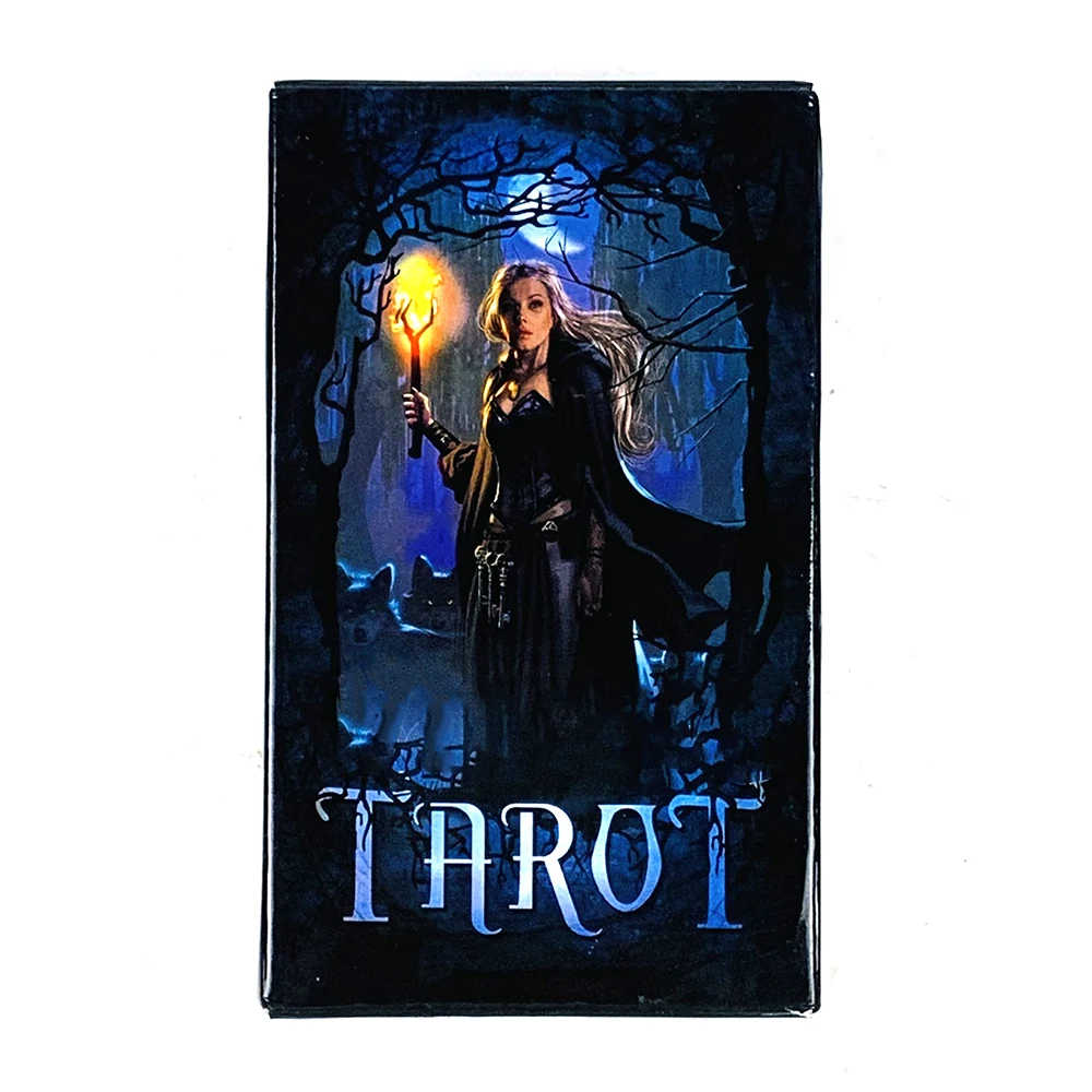 

Hot Selling Tarot Cards A 78 Deck Oracle Leisure Entertainment Card Family Gathering Divination Deck Tarot Board Playing Game