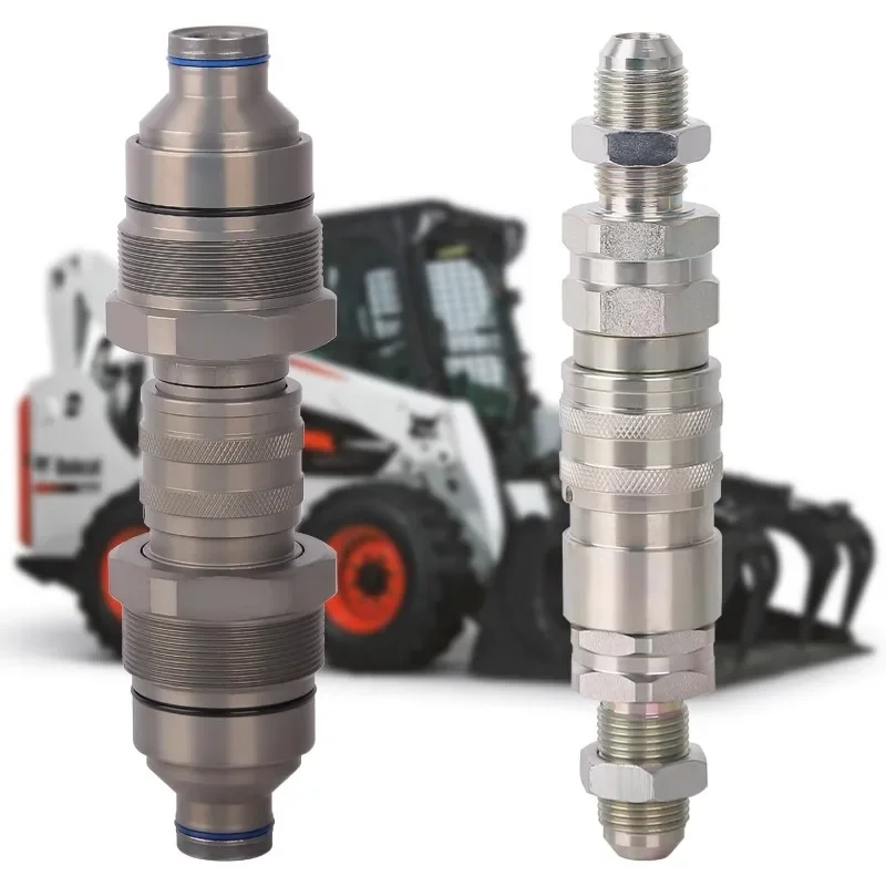 

New Ultra-high Pressure Flat Hydraulic Quick Joint With Internal Thread Carbon Steel High Pressure Excavator