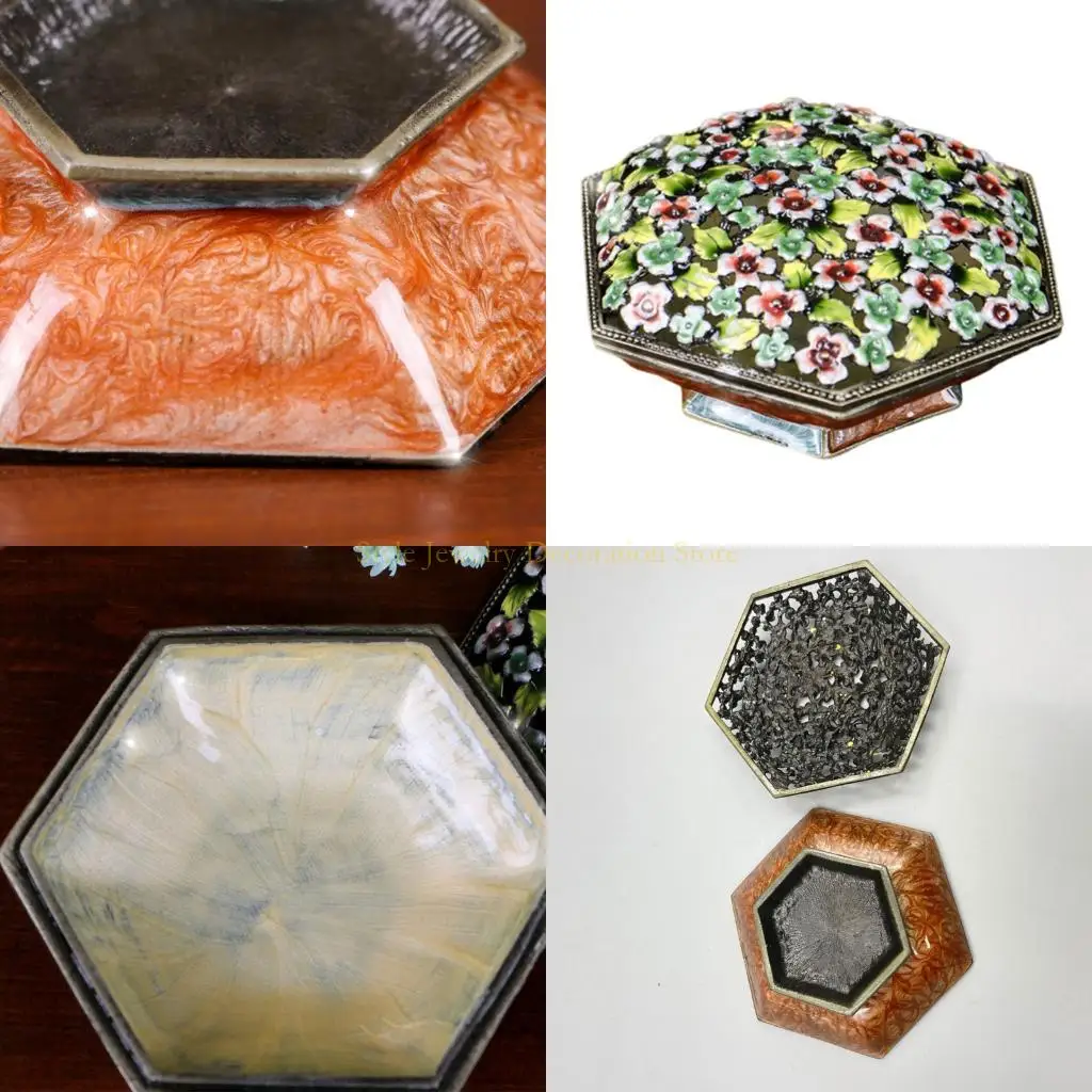 

D46E антикварные ювелирные украшения для хранения помещения Стильные ювелирные организаторы спланируют текстуру текстуры для и