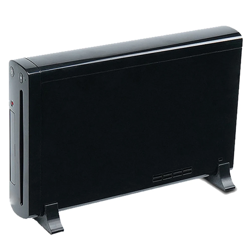 قاعدة تبريد أفقية، دعامة حامل موفرة للمساحة مع حامل تبريد بفتحات تهوية لوحدة تحكم الألعاب WII U