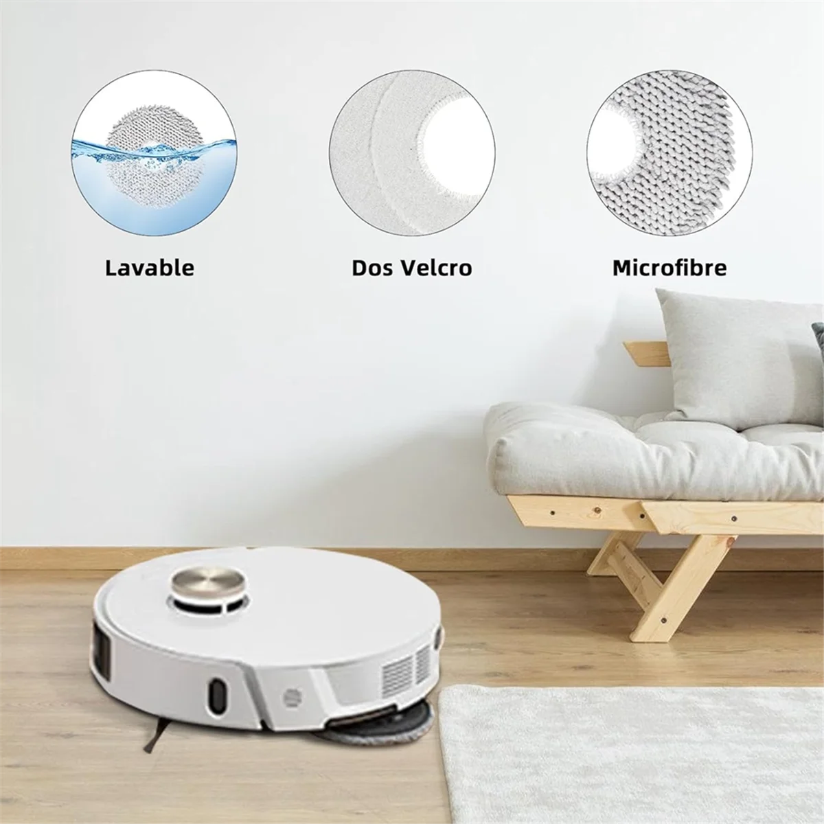 Dreame L10S Ultra، S10 Pro، Xiaomi Mijia Omni X10 + Beste filtre toz torbaları، Robot Süpürge aksesuarları paspas ana fırça