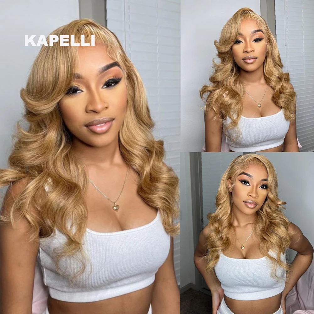 # 27 # 613 Honigblondes Echthaar-Bündel, Body Wave Haarbündel, 1/3/4 Bündel-Angebot, 100% Brasilianisches Rohhaar, Haarverlängerungen – Detail 7
