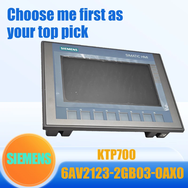 

Brand New Original SIEMENS KTP700 6AV2123-2GB03-0AX0 6AV21232GB030AX0 6AV2 123-2GB03-0AX0