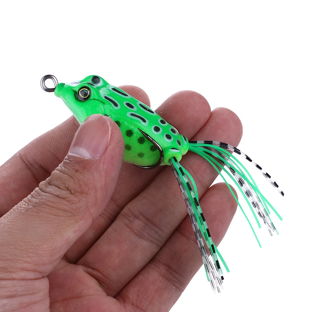 Señuelos rana silicona Thunder Frog – Anti-enredos para superficie - imagen 2