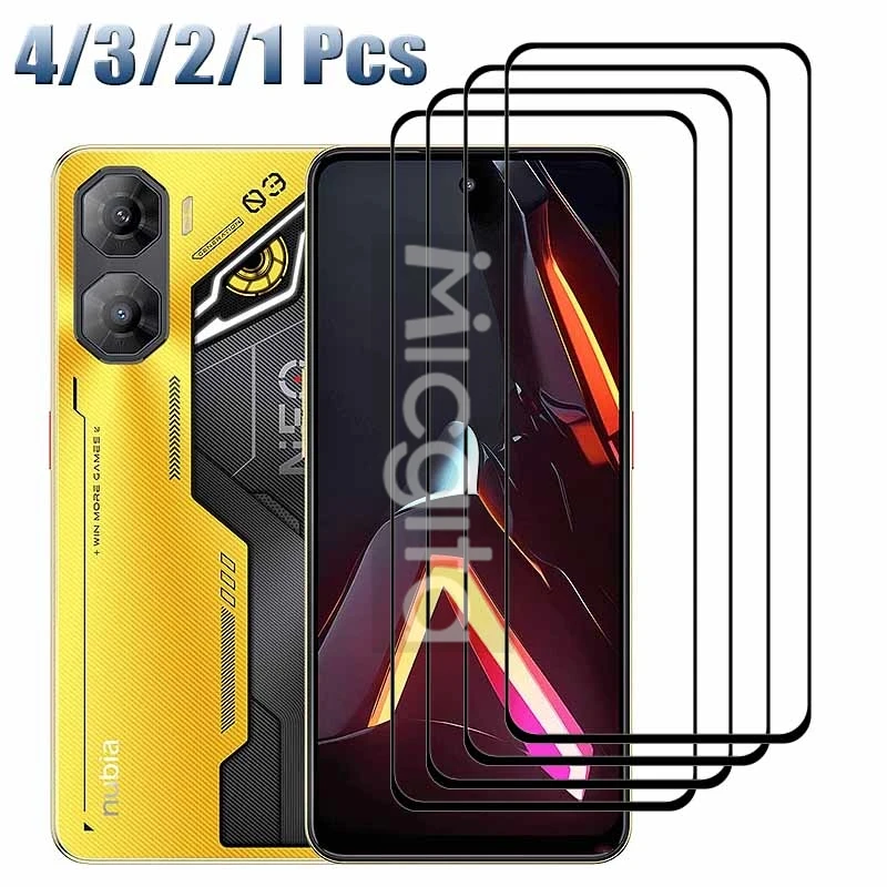 

Screen protector For ZTE nubia Neo 3 Tempered glass 9H Anti-Scratch nubia Neo3 GT Front glass protector 4/3/2/1pcs