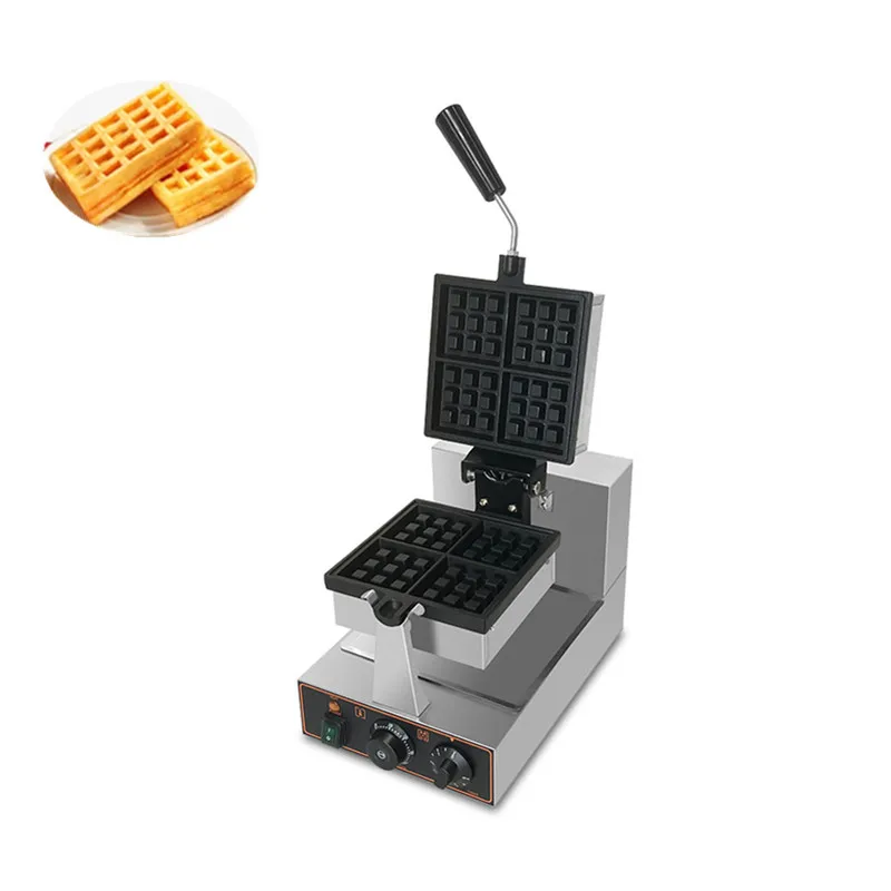 Newest Rotating Belgium Liege Waffle Maker Commercial electric waffle maker machine