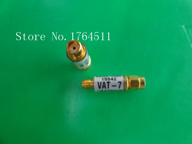 [LAN] switch MINI VAT-7 DC-6GHz 7dB 1W SMA coaxial fixed attenuator  --5PCS/LOT