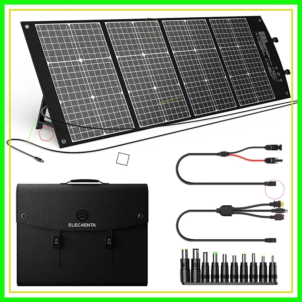 120W Portable Solar… - image