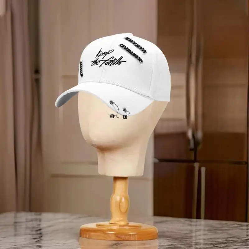 캐주얼 귀 야구 모자 넓은 테두리 모자 방풍 보호 남여 모자 다양한 야외 이벤트에 적합 Y08E