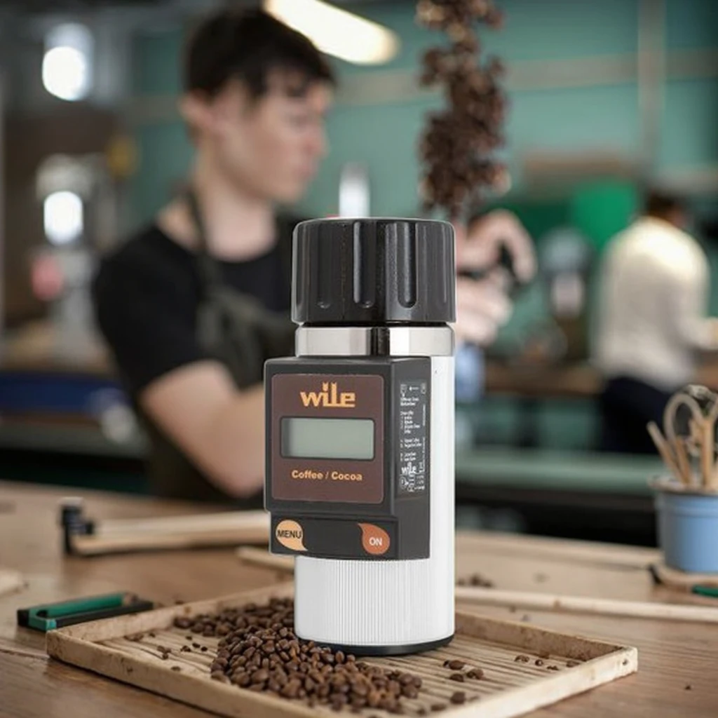 TLF WILE CC Misuratore di umidità per caffè e cacao per la misurazione del contenuto di umidità in bevande e ingredienti
