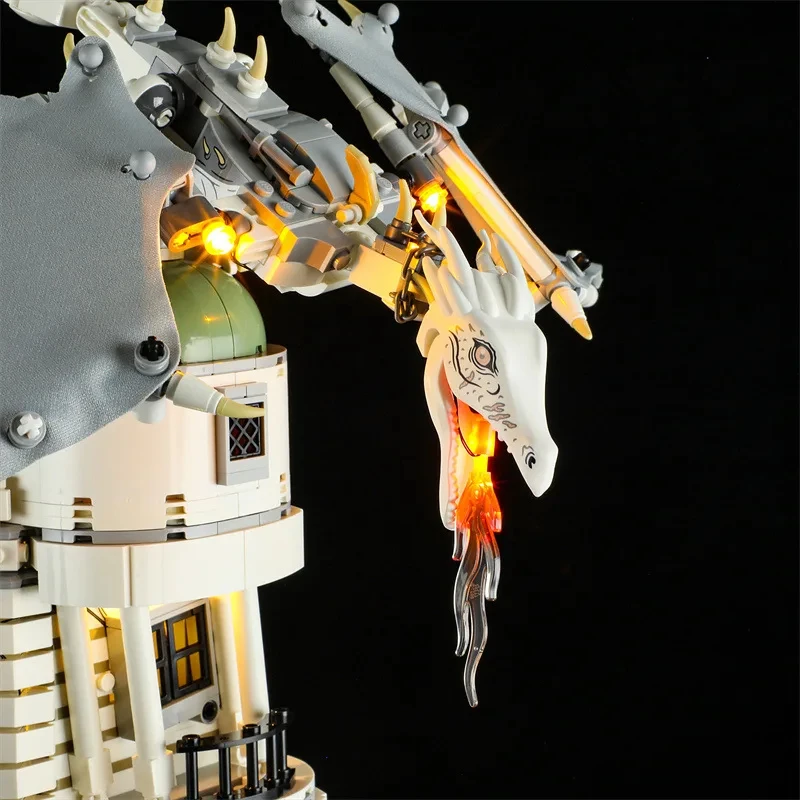 LEGO 76417 Wizarding Bank 빌딩 블록 세트, DIY LED 조명 키트, 블록 모델 없음